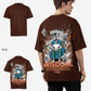 G West Mens Oversized Library T Shirt