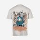 G West Mens Oversized Library T Shirt