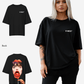 G West Womens Oversized Lollipop Mushroom Oversized Tee