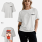 G West Womens Oversized Lollipop Mushroom Oversized Tee