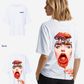 G West Womens Oversized Lollipop Mushroom Oversized Tee