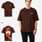 G West Mens Oversized Lollipop Mushroom Oversized Tee
