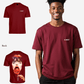 G West Mens Oversized Lollipop Mushroom Oversized Tee