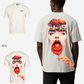 G West Mens Oversized Lollipop Mushroom Oversized Tee
