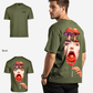 G West Mens Oversized Lollipop Mushroom Oversized Tee