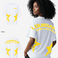 G West Womens Oversized Louisiana Arch Logo Black Tee