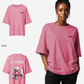 G West Womens Oversized Melting Ice Cream Tee