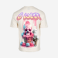 G West Mens Oversized Melting Ice Cream Tee
