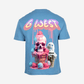 G West Mens Oversized Melting Ice Cream Tee