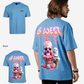 G West Mens Oversized Melting Ice Cream Tee