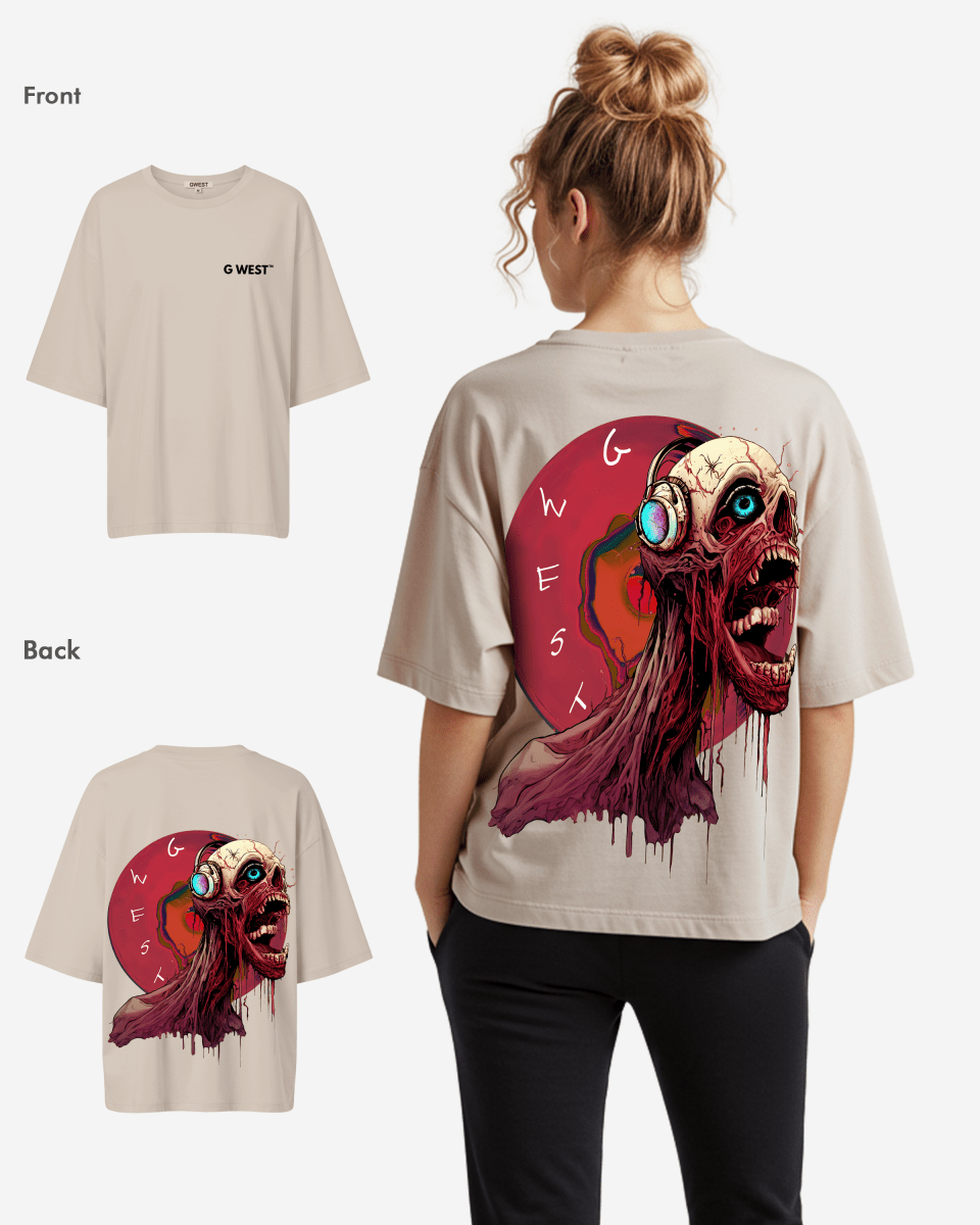 G West Womens Oversized One Eye Lifestyle Tee