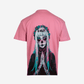 G West Mens Oversized Praying Girl T Shirt