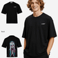 G West Mens Oversized Praying Girl T Shirt