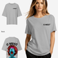 G West Womens Oversized Premium Erupt Brain T-Shirt