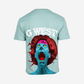 G West Mens Oversized Premium Erupt Brain T-Shirt