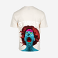 G West Mens Oversized Premium Erupt Brain T-Shirt