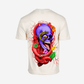 G WEST OVERSIZED PREMIUM SNAKE SKULL T-SHIRT Mens