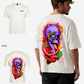 G WEST OVERSIZED PREMIUM SNAKE SKULL T-SHIRT Mens