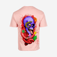 G WEST OVERSIZED PREMIUM SNAKE SKULL T-SHIRT Mens