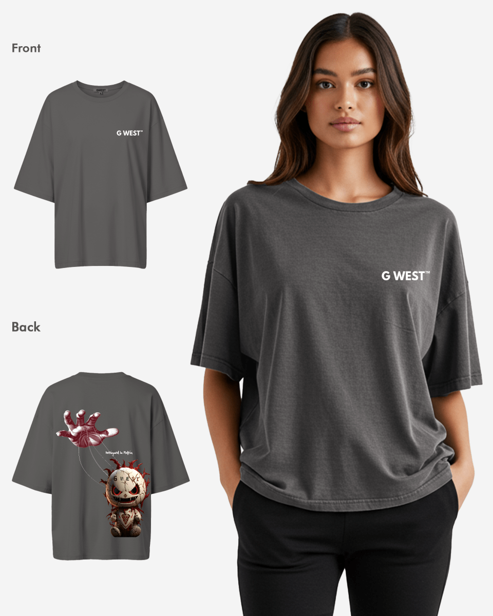 G West Womens Oversized Puppet Tee
