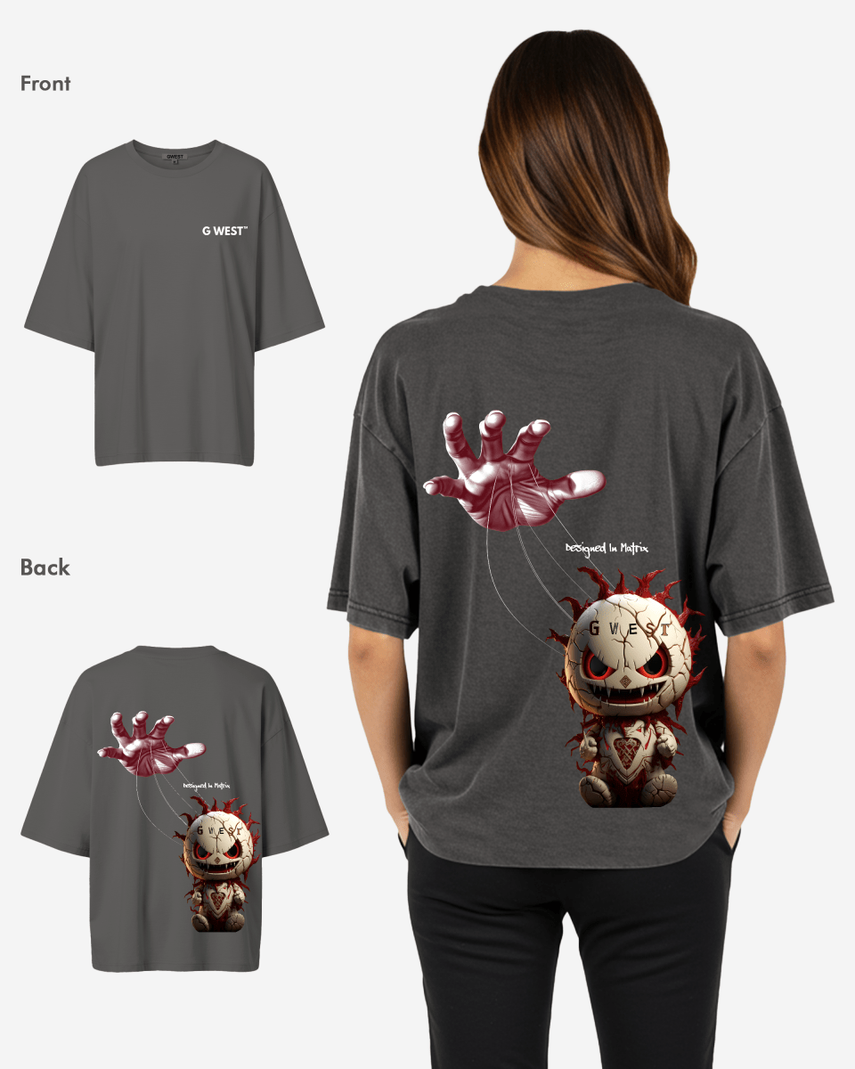 G West Womens Oversized Puppet Tee