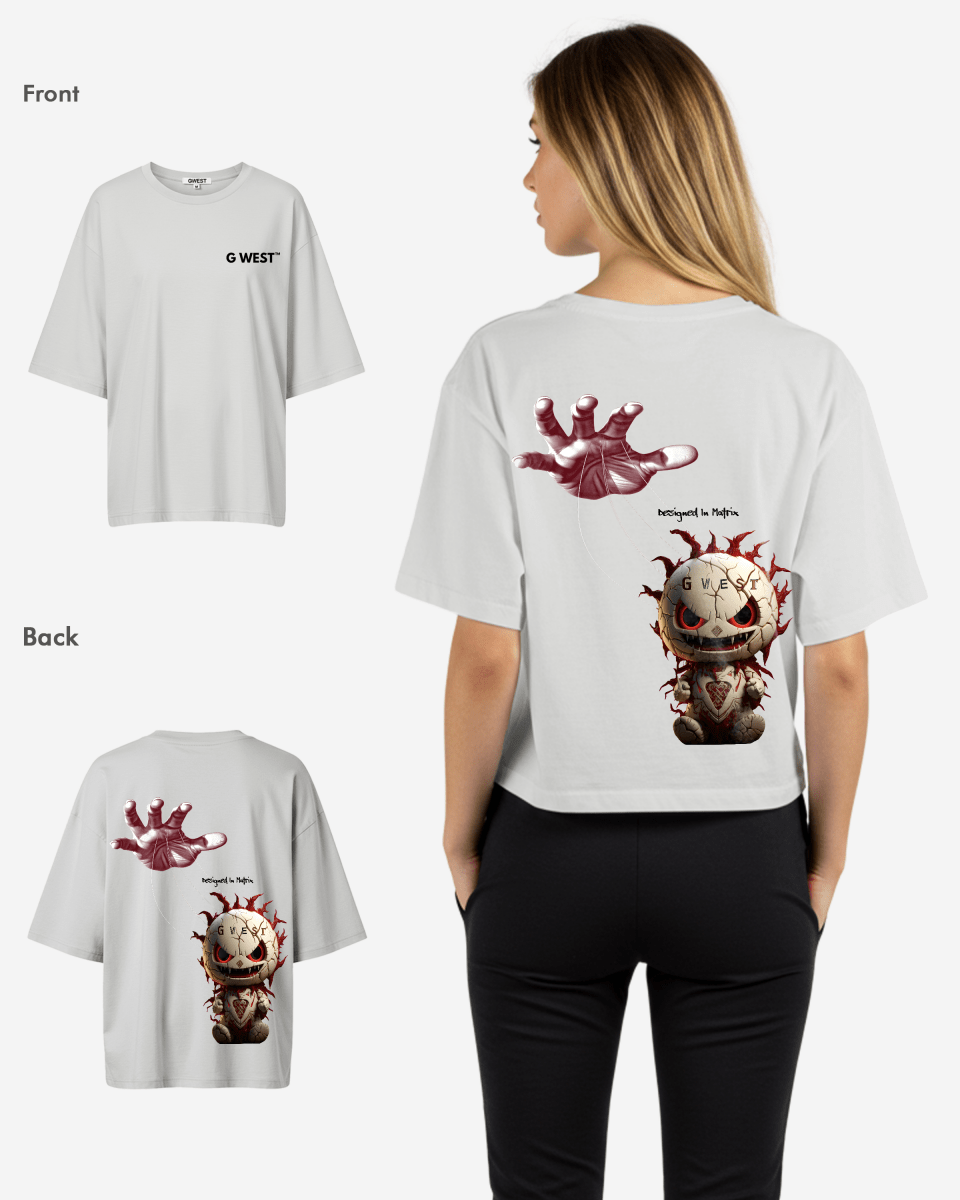 G West Womens Oversized Puppet Tee