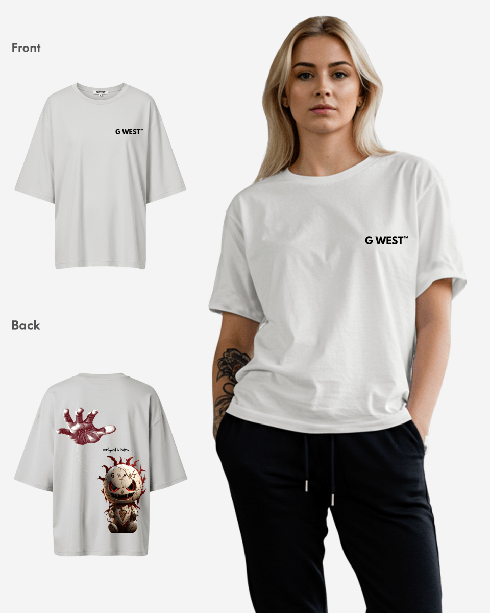 G West Womens Oversized Puppet Tee