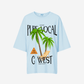 G West Womens Oversized Pure Vocal T Shirt