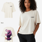 G West Womens Oversized Purple Dragon Tee