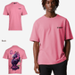 G West Mens Oversized Purple Dragon Tee