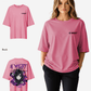 G West Womens Oversized Purple Eye Tee