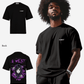 G West Oversized Purple Eye T-Shirt Mens