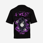 G West Oversized Purple Eye T-Shirt Mens