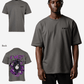 G West Oversized Purple Eye T-Shirt Mens