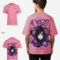 G West Oversized Purple Eye T-Shirt Mens