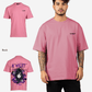 G West Oversized Purple Eye T-Shirt Mens