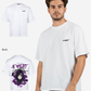 G West Oversized Purple Eye T-Shirt Mens