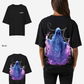 G West Womens Oversized Purple Reaper Tee