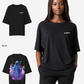 G West Womens Oversized Purple Reaper Tee