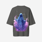 G West Womens Oversized Purple Reaper Tee