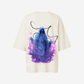 G West Womens Oversized Purple Reaper Tee
