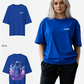 G West Womens Oversized Purple Reaper Tee