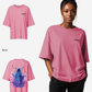G West Womens Oversized Purple Reaper Tee