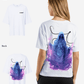 G West Womens Oversized Purple Reaper Tee