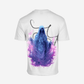 G West Mens Oversized Purple Reaper Tee
