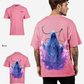 G West Mens Oversized Purple Reaper Tee