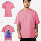 G West Mens Oversized Purple Reaper Tee