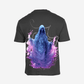 G West Mens Oversized Purple Reaper Tee