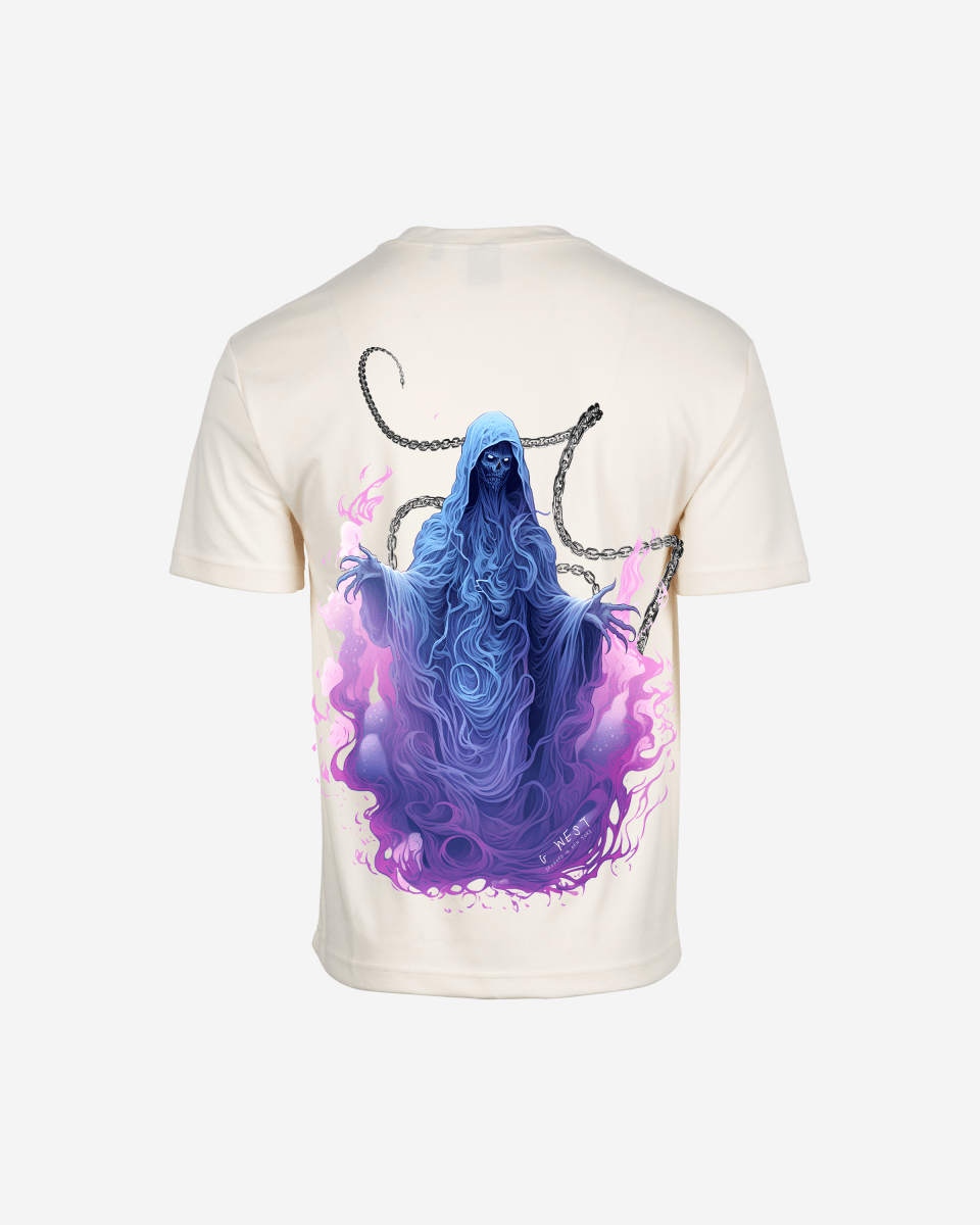 G West Mens Oversized Purple Reaper Tee