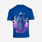 G West Mens Oversized Purple Reaper Tee